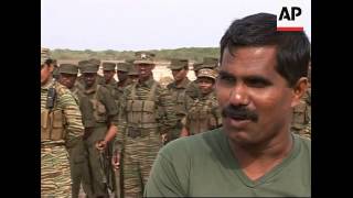 LTTE rebels perform livefire exercise [upl. by Luella656]