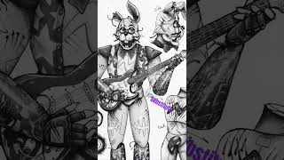 glamrock spring bonnie FNAF 1 [upl. by Settle]