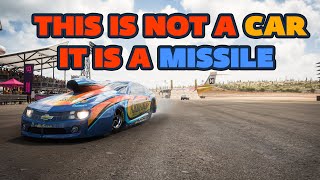 FASTEST FASTEST FASTEST DRAG CAR IN FORZA HORIZON 5 forzahorizon5 [upl. by Eitsrik]