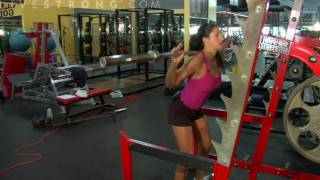 How to Do Barbell Full Squats [upl. by Ynohtnacram]