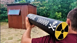 CORSAIR 100000☠️ in The Barn☢️ The Most Powerful Explosion on YouTube💥 [upl. by Akfir22]