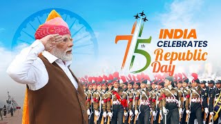 75th Republic Day Parade LIVE from Kartavya Path  26 January 2024 Parade Live [upl. by Belac]