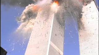 WTC 911 Second plane hit Enhanced video [upl. by Remot839]