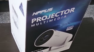 unboxing and reveiw HIPPUS 80 amazon projecter [upl. by Nyliak]