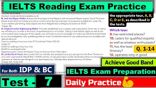 IELTS Reading Practice Test 2023 with Answers Real Exam  7 [upl. by Nissensohn]