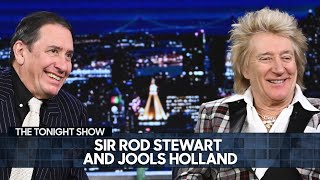 Sir Rod Stewart and Jools Holland Talk Swing Fever Busking and Rock n Roll [upl. by Terese]