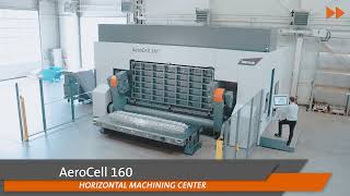 bavius 5axis horizontal machining center HBZ AeroCell 160 [upl. by Omora]