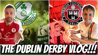 Bohemians 11 Shamrock Rovers  THE DUBLIN DERBY VLOG  CRACKER AT DALYMOUNT 🧨 [upl. by Udenihc]