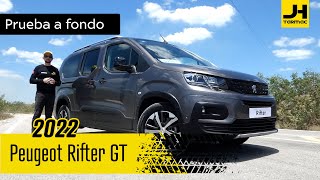 Peugeot Rifter GT 2022 Prueba a fondo Probablemente la más práctica de todas [upl. by Ynohtnacram]