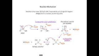 Esters and Grignard reagent [upl. by Bellis]