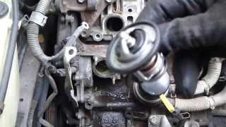 How to replace thermostat Toyota Camry 22 liter engine Years 1991 to 2002 [upl. by Beverly]