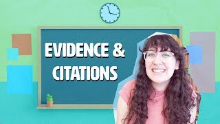 How To Write An Essay Evidence and Citation [upl. by Anima]