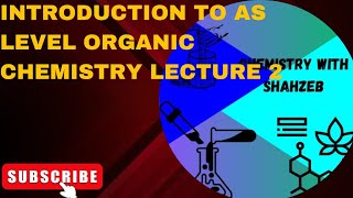 Introduction to AS Chemistry Lecture 2 Naming of Organic Compounds Order of Preference [upl. by Sklar]