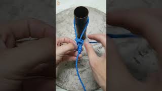 FAST and EASY knot tying skills  Life tips [upl. by Nikolas333]