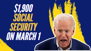 Who Receives 1900 from Social Security on March 1 [upl. by Anaynek149]