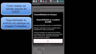 Como utilizar o aplicativo CADIF da Imagem Folheados [upl. by Havener]