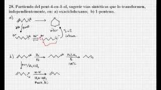 Problema 28 Reacciones de Alquenos [upl. by Ogg]