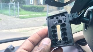 BMW E46 Rain Sensor Purple Crystal Plate Replacement and Upgrade [upl. by Aserehc654]