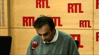 Eric Zemmour  Pour la droite Paris brûletil   RTL  RTL [upl. by Elrem]