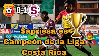 Resumen Saprissa vs Herediano La Final Saprissa Campeón 2022 Liga Costa Rica [upl. by Airrehs]