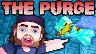 Shadow Turned Himself into a FISH  The Purge Minecraft SMP Server Season 2 Episode 7 [upl. by Ynaffyt]