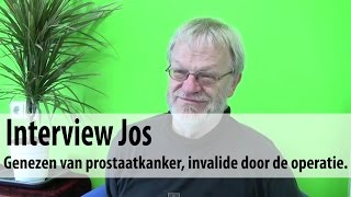 Jos genezen van prostaatkanker invalide door de operatie [upl. by Arraeis]