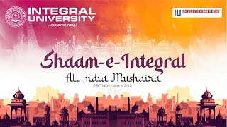 ShaamEIntegral All India Mushaira  Integral University  Lucknow  India [upl. by Konopka]