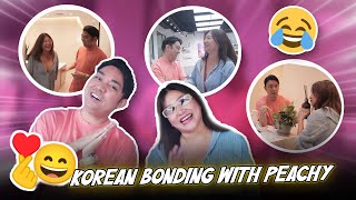 KOREAN BONDING WITH RUFA MAE QUINTO MATATAWA KA TALAGA KAY PEACHY  CHAD KINIS VLOGS [upl. by Trinette460]