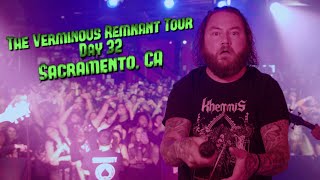 The Black Dahlia Murder  Verminous Remnant Tour  Day 32  Sacramento CA [upl. by Nethsa]