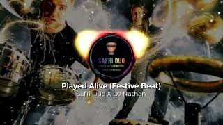 Played Alive by Safri Duo Festive Beat CLEANCOPY [upl. by Hsirk967]