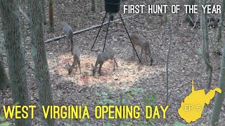 Hunting WV opening weekend  First hunt of the year [upl. by Esinwahs]