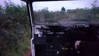 Landrover Defender 130  Cummins 59  30psi test run [upl. by Tobi]