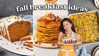 7 fall breakfasts ideas 🍂🥞 more than just pumpkin [upl. by Sinnek269]