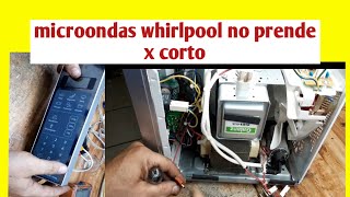 microondas whirpool no prende fácil reparacion [upl. by Nevin489]