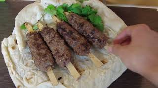 How To Make Persian Koobideh Kebab I Made For The First Time KEbab Koobideh At Home [upl. by Nuawad239]