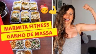 COMO FAZER MARMITA FIT PARA GANHO DE MASSA MUSCULAR  2 OPÇÕES FÁCEIS [upl. by Ellga]