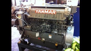 YANMAR DIESEL ENGINE 650HP 6HYMWET [upl. by Jodoin]