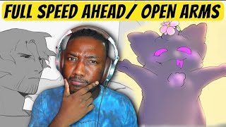 Full Speed Ahead  Open Arms  EPIC The Musical Animatic  Reaction [upl. by Arit]