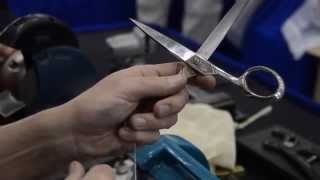 How to Sharpen a Pair of Scissors [upl. by Willis]