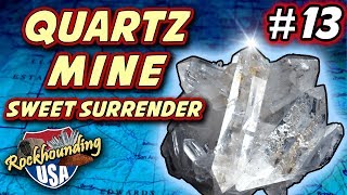 Finding Fabulous Quartz Crystals in Mt Ida Arkansas Sweet Surrender Quartz Crystal Mine [upl. by Anayik199]