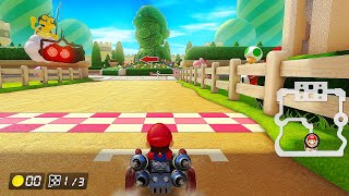 Mario Kart 8 Deluxe  All New DLC Courses 2022 DLC Booster Wave 13 4K [upl. by Notanhoj]