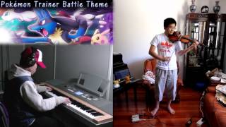 Pokémon Trainer Battle Theme RBY Violin amp Piano [upl. by Britni]