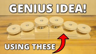 💡 Genius Adjustable Spacers For WOODWORKING and DIY [upl. by Ramonda]