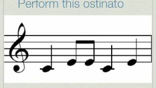 Lesson 1  Ostinati Riffs and Urban Music [upl. by Noni]