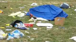 Re Pemberton Festival 2008 garbage Aftermath [upl. by Einoj]