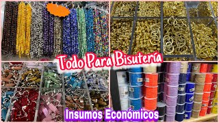 ✨ Material para Bisutería  Cristales Dijes y Más cerca del Zócalo [upl. by Atalanta339]