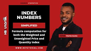 Index Numbers  Statistics [upl. by Gaudette723]