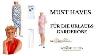 Must Haves für die Urlaubsgarderobe [upl. by Saiff195]