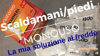 scaldamani o piedi monouso  la soluzione al freddo [upl. by Hirschfeld]