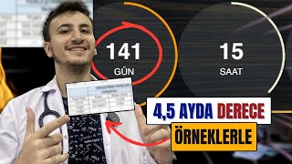 45 AYDA YKS DERECE YAPILIR MI ÖRNEKLERLE [upl. by Adirem]